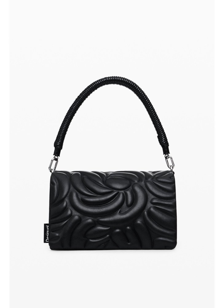 Desigual 24WAXP10-2000 Flower shoulder bag Black