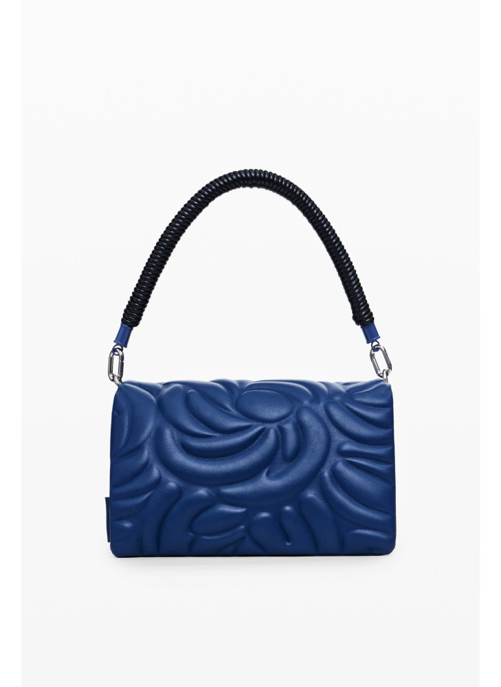 Desigual 24WAXP10-5031 Flower shoulder bag Blue Desigual 24WAXP10-5031 Flower shoulder bag Blue