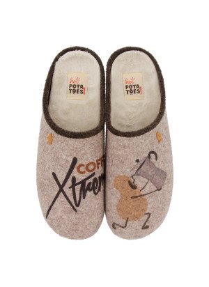 Chinelo De Quarto HotPotatoes 64658-JENBACH Beig