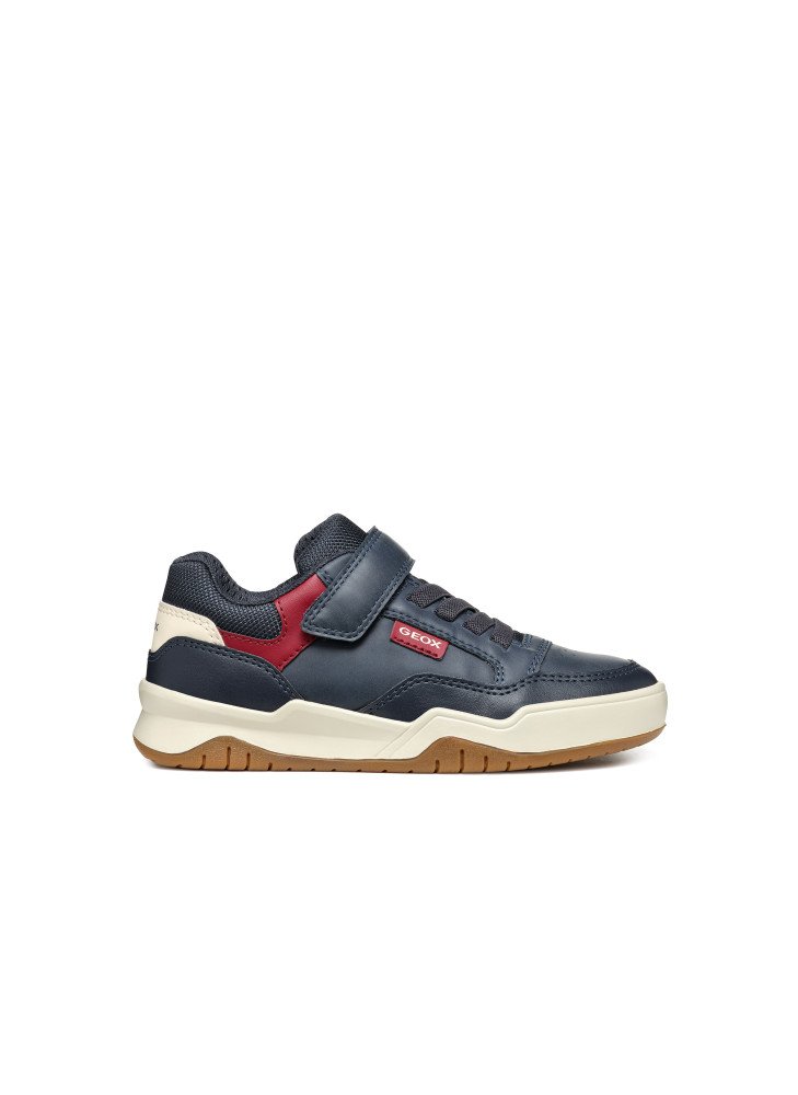 Sapato J Perth Boy Geox J367RE 0MEFU C4244 Navy/Dk Red Sapato J Perth Boy Geox J367RE 0MEFU C4244 Navy/Dk Red