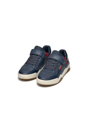 Sapato J Perth Boy Geox J367RE 0MEFU C4244 Navy/Dk Red