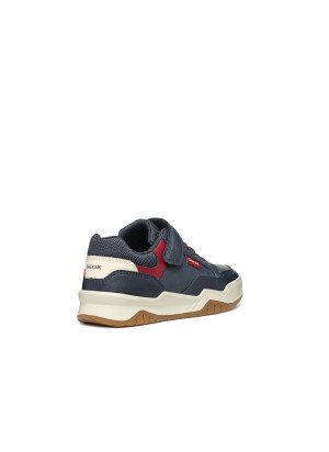 Sapato J Perth Boy Geox J367RE 0MEFU C4244 Navy/Dk Red