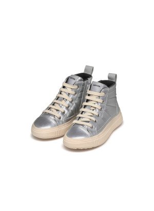 J Laquinny Girl Boot Geox J46M3C 0LVNF C1007 Silver