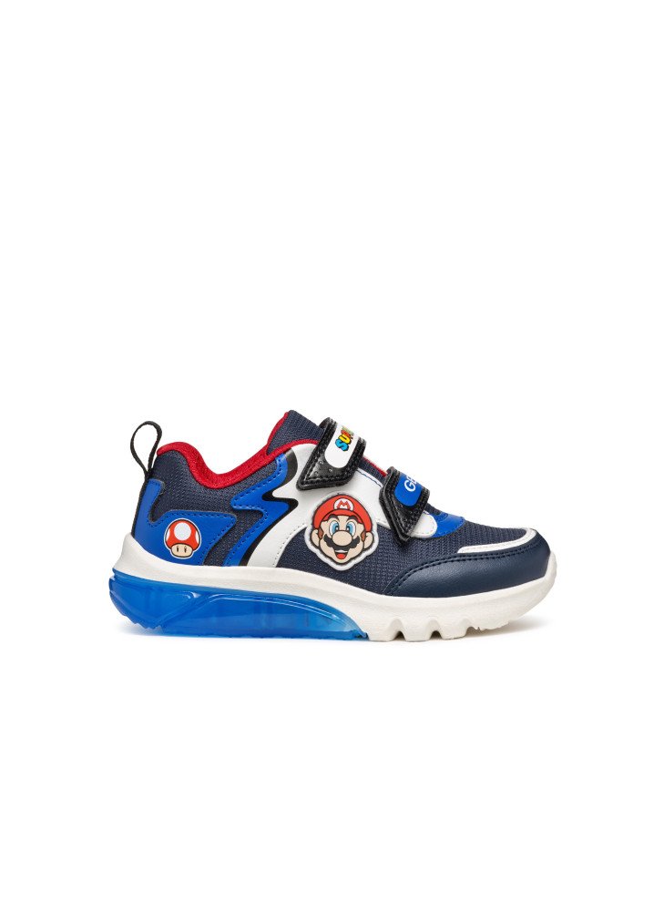 J Ciberdron Boy Sneaker Geox J46LBI 054FU C4226 Navy/Royal J Ciberdron Boy Sneaker Geox J46LBI 054FU C4226 Navy/Royal