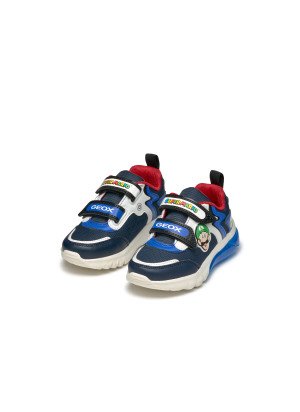 J Ciberdron Boy Sneaker Geox J46LBI 054FU C4226 Navy/Royal