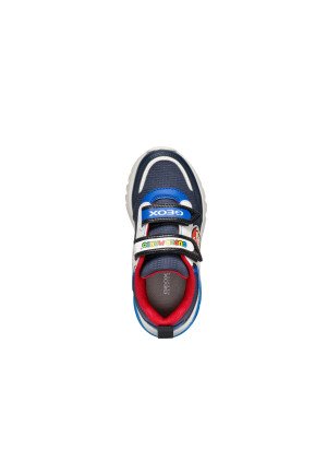 J Ciberdron Boy Sneaker Geox J46LBI 054FU C4226 Navy/Royal