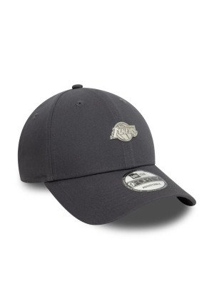 Boné New LA Lakers Metallic Pin 9FORTY Adjustable New Era 60565152 GRH Dark Grey