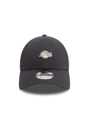 Boné New LA Lakers Metallic Pin 9FORTY Adjustable New Era 60565152 GRH Dark Grey