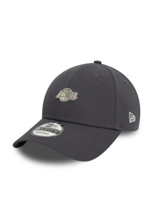 Boné New LA Lakers Metallic Pin 9FORTY Adjustable New Era 60565152 GRH Dark Grey