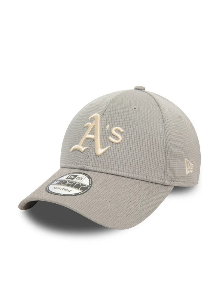 Oakland Athletics Pivot Knit 9FORTY Adjustable Cap New Era 60565462 GRA Grey Oakland Athletics Pivot Knit 9FORTY Adjustable Cap New Era 60565462 GRA Grey