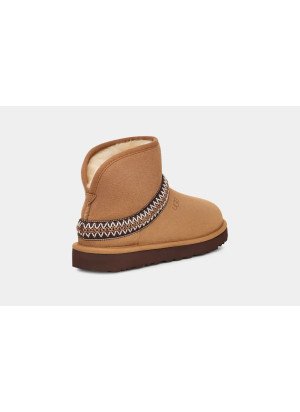 Bota Classic Mini Crescent UGG 1158262-CHEC