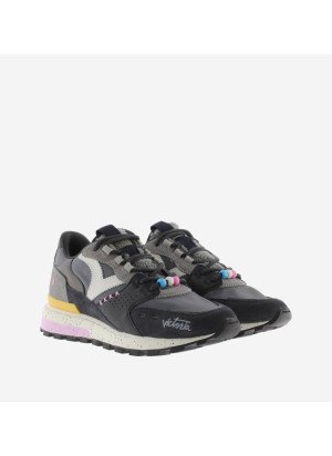 Luna Serraje Multicolor Sneakers Victoria 1156109-ANTRACITA Grey