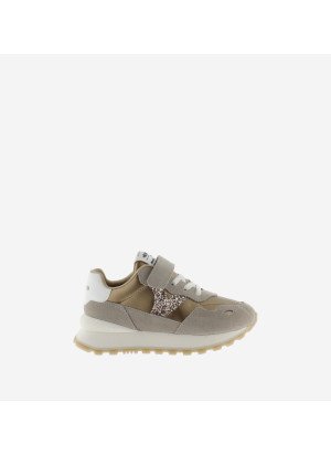 Viento Kids MetalizadoSneakers Victoria 1157105-PLATINO Biege