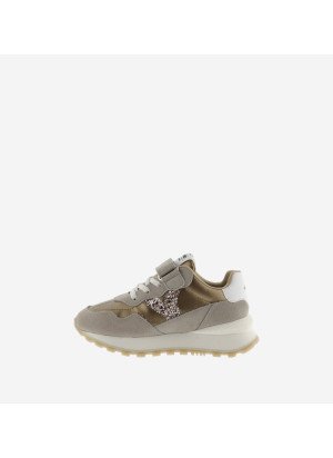 Viento Kids MetalizadoSneakers Victoria 1157105-PLATINO Biege