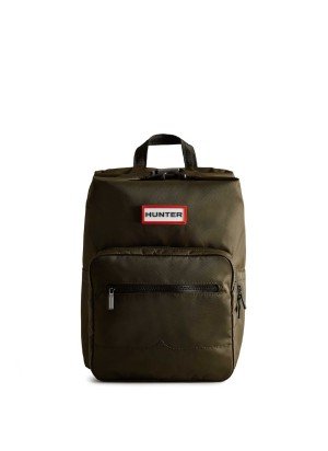 Medium Nylon Pioneer Topclip Backpack Hunter UBB1530KBM DOV Green