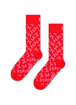 Meias Bow HappySocks P001532 Vermelho