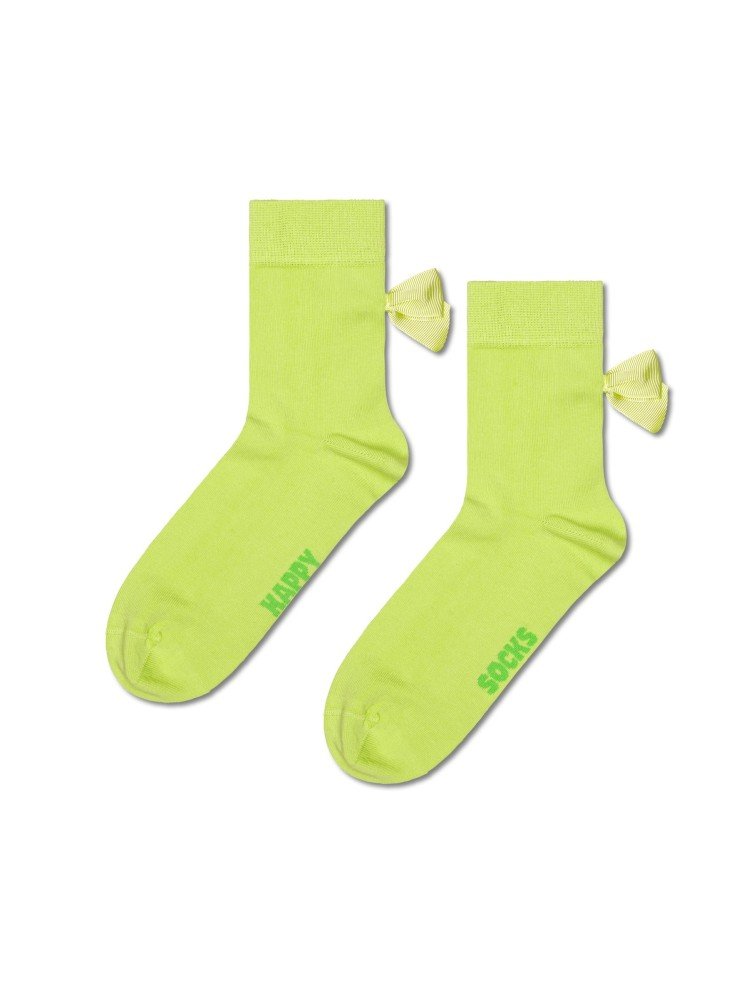 Bow 1/2 Crew Sock HappySocks P001312 Green Bow 1/2 Crew Sock HappySocks P001312 Green