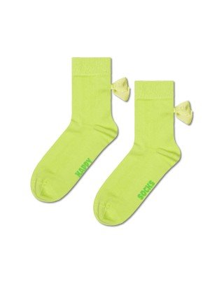 Bow 1/2 Crew Sock HappySocks P001312 Green