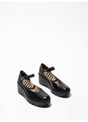 BAWO543FLY Buckle Shoes Fly London P501543001 Black