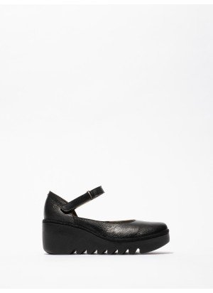 BAWO543FLY Buckle Shoes Fly London P501543001 Black
