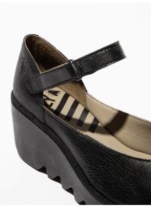 BAWO543FLY Buckle Shoes Fly London P501543001 Black