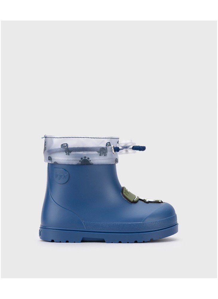 Mendi Dino Wellies Igor W10323-050 Blue