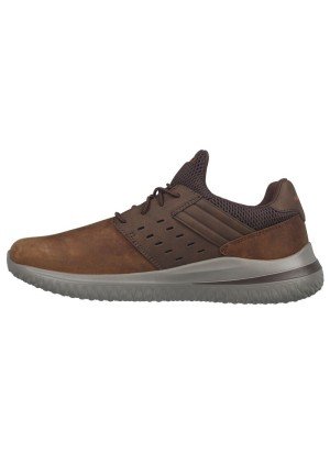 Ténis Delson 3.0 Ezra Skechers 210308-CDB Dark Brown