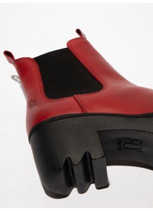 Chelsea Ankle Boots TRIG514FLY Fly London P501514003 Red