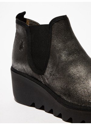 Chelsea Ankle Boots BYNE349FLY Fly London P501349017 Silver