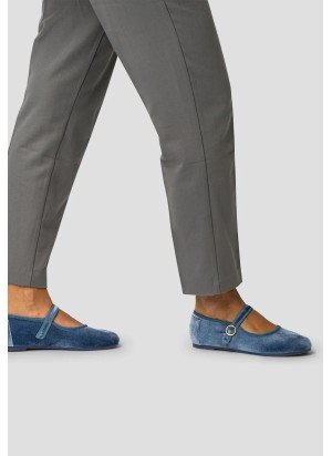 Mary Jane Velvet Shoes PAEZ 2432501S5801-200 Cloudy
