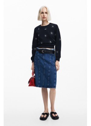 Sw_Joya Sweatshirt Desigual 24WWSK32-2000 Black