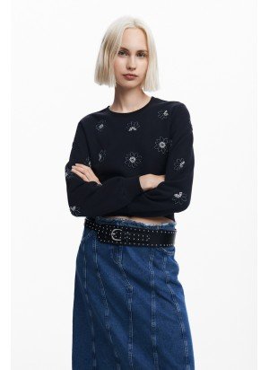 Sw_Joya Sweatshirt Desigual 24WWSK32-2000 Black