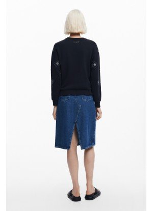 Sw_Joya Sweatshirt Desigual 24WWSK32-2000 Black
