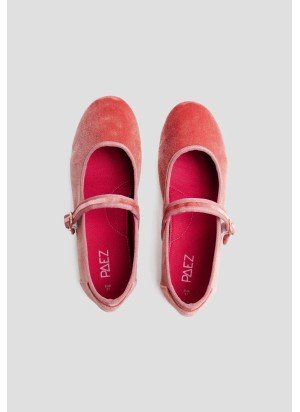 Sapato Mary Jane Velvet PAEZ 2432501S5801-508 Blossom Pink