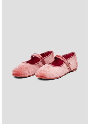 Mary Jane Velvet Shoes PAEZ 2432501S5801-508 Blossom Pink