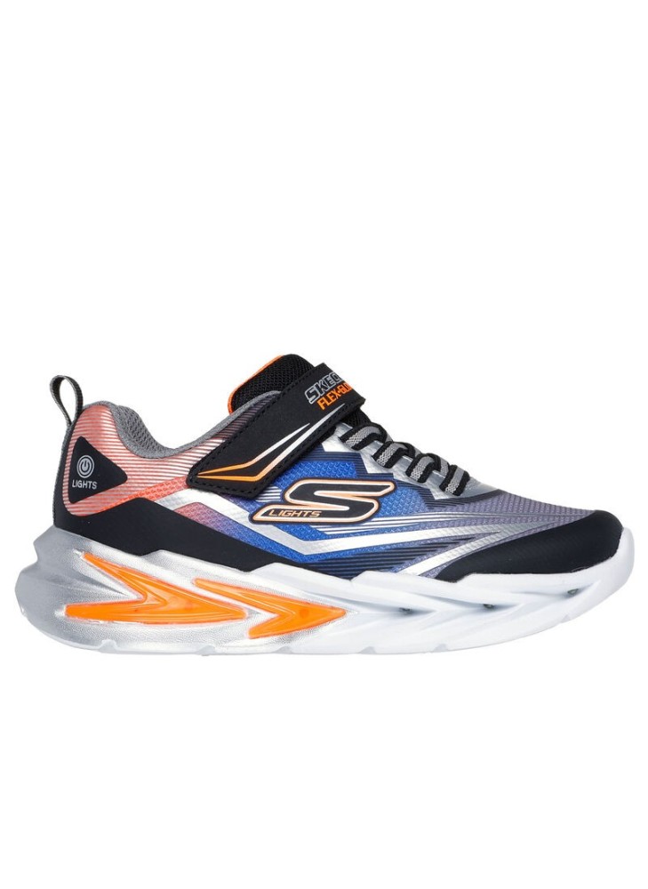 S Lights Flex Glow Ultra Sneakers Skechers 400139L-BKSL Black/Silver S Lights Flex Glow Ultra Sneakers Skechers 400139L-BKSL Black/Silver
