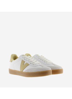 Berlin Ciclista Efecto Piel & Serraje Color Sneakers Victoria 1126207 Beige