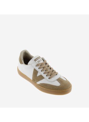 Berlin Ciclista Efecto Piel & Serraje Color Sneakers Victoria 1126207 Beige