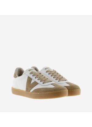 Berlin Ciclista Efecto Piel & Serraje Color Sneakers Victoria 1126207 Beige