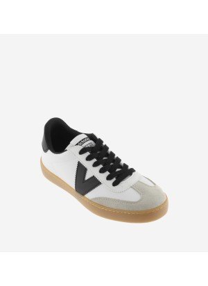 Berlin Cycling Shoes Leather & Suede Effect Sneakers Victoria 1126208 Ice