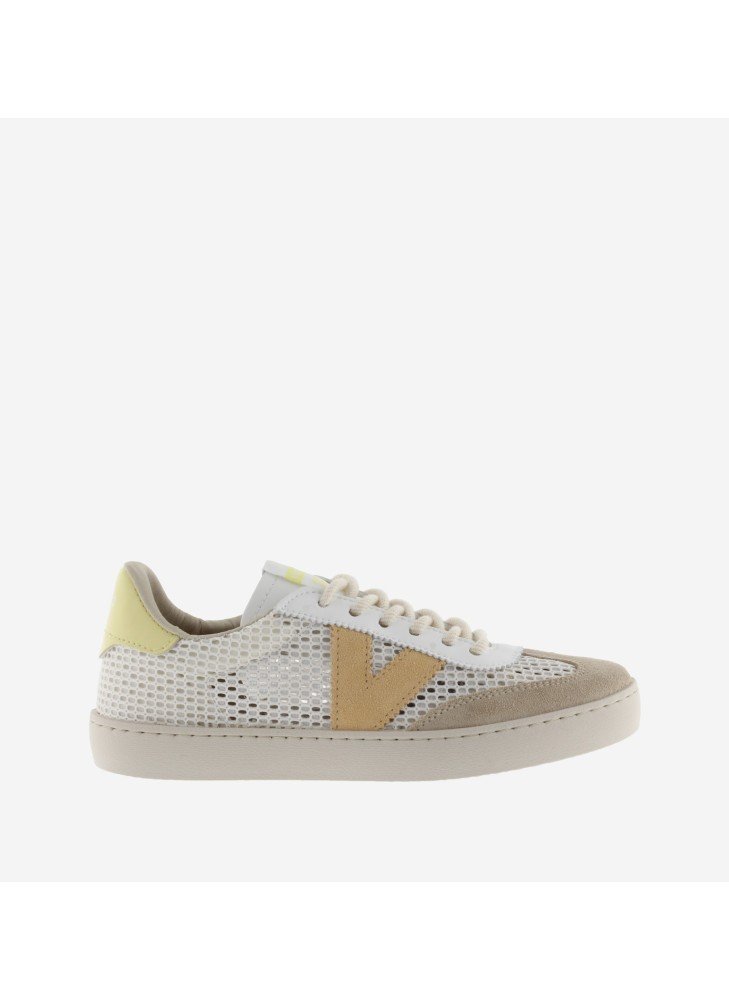 Berlin Cycling Open Mesh & Split Suede Sneakers Victoria 1126210 Beige Berlin Cycling Open Mesh & Split Suede Sneakers Victoria 1126210 Beige