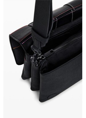 Yoko Dortmund Flap Bag Desigual 25SAXPAR-2000 Black