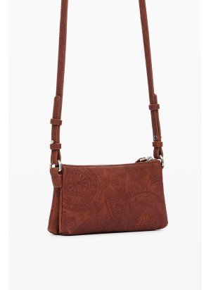 Bolsa Mone Dejavu Dortmund Baby Desigual 25SAYP02-6011 Camel