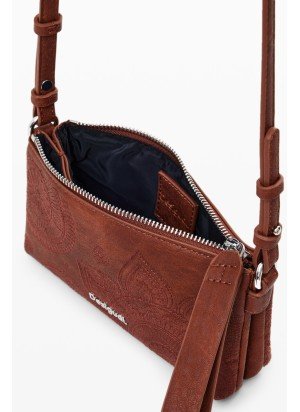 Bolsa Mone Dejavu Dortmund Baby Desigual 25SAYP02-6011 Camel