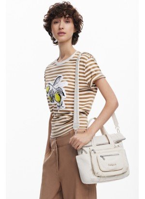 Bolsa Basic Modular Voyager Mini Desigual 25SAXY11-1021 Branco