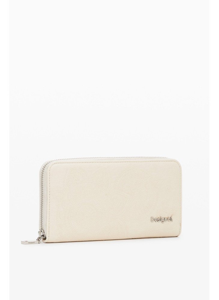 Mone Dejavu Fiona Wallet Desigual 25SAYP13-1001 Ecru Mone Dejavu Fiona Wallet Desigual 25SAYP13-1001 Ecru