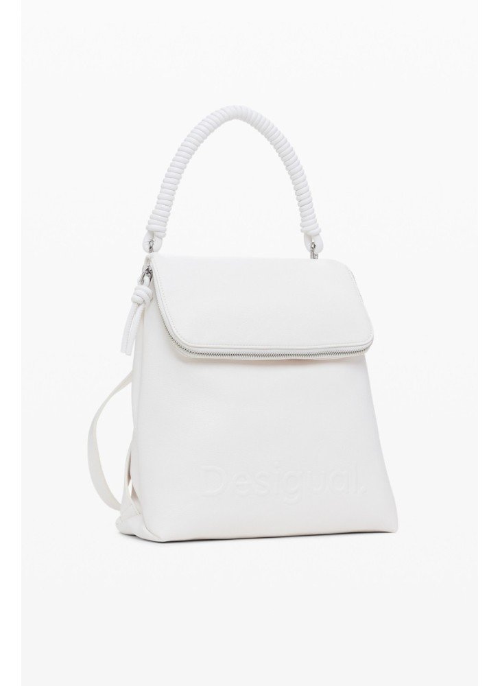 Half Hampton Backpack Desigual 25SAKP45-1000 White