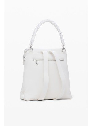 Mochila Half Hampton Desigual 25SAKP45-1000 Branco