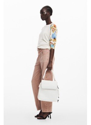 Half Hampton Backpack Desigual 25SAKP45-1000 White