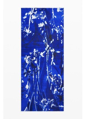 Lenço Fou Atkins Rectangle Desigual 25SAWA17-5010 Azul